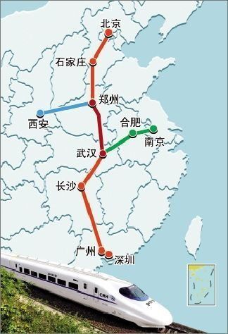 京广高铁预计26日开通 武汉到北京仅需4个小时